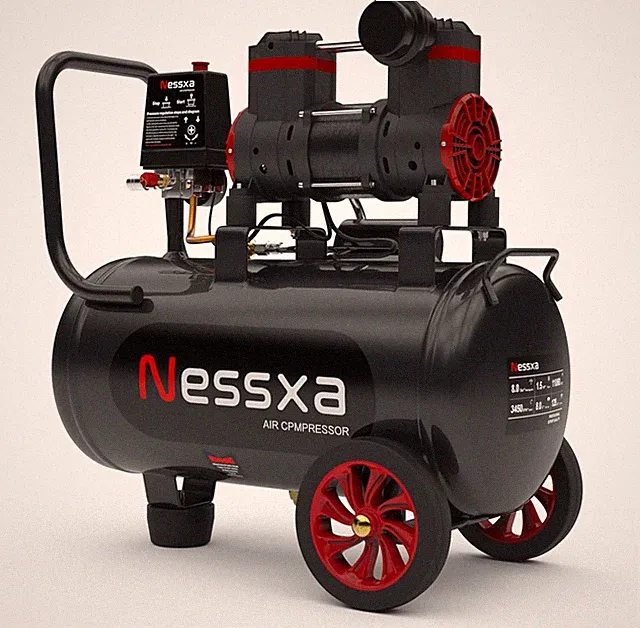 Nessxa 8 Gallon Ultra Quiet Air Compressor 1.5HP 4.52 CFM