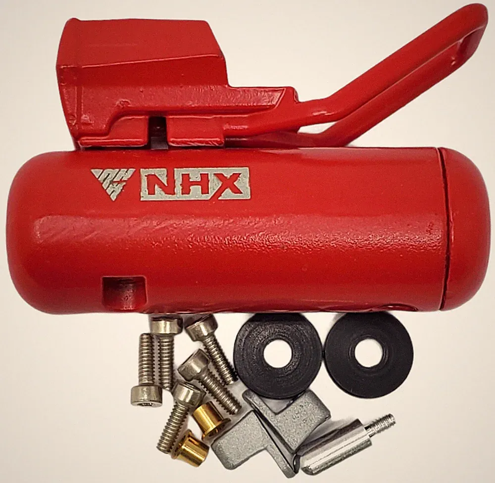 NHX RC 1/10 Metal Air Compressor of Rock Crawler Scale Accessories - Red
